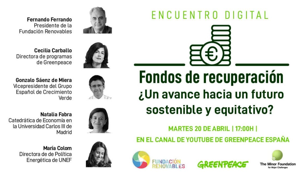 Greenpeace y la Fundación Renovables Greenpeace y la Fundación Renovables